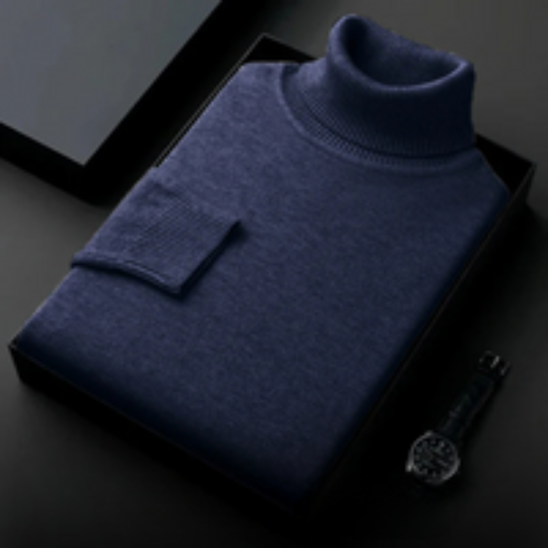 Luxe Cashmere Turtleneck