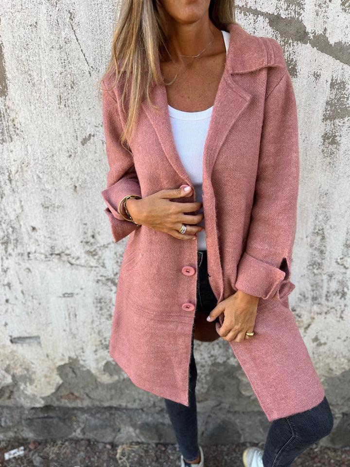 Blush Tailored Coat