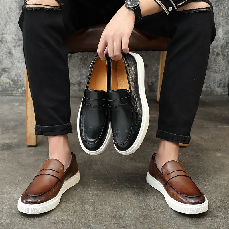 Classic Leather Penny Loafers