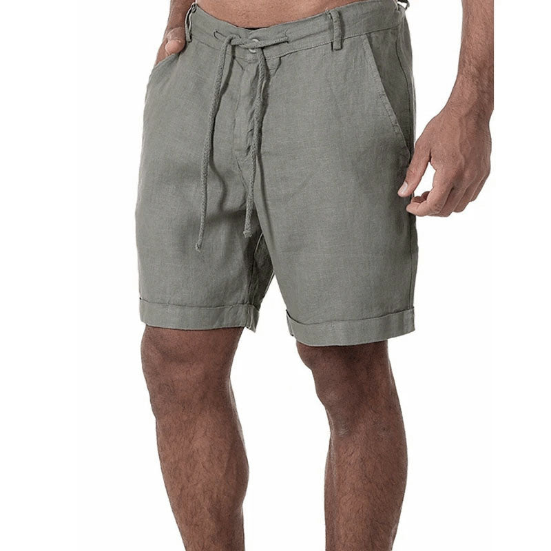 Cotton Linen Shorts