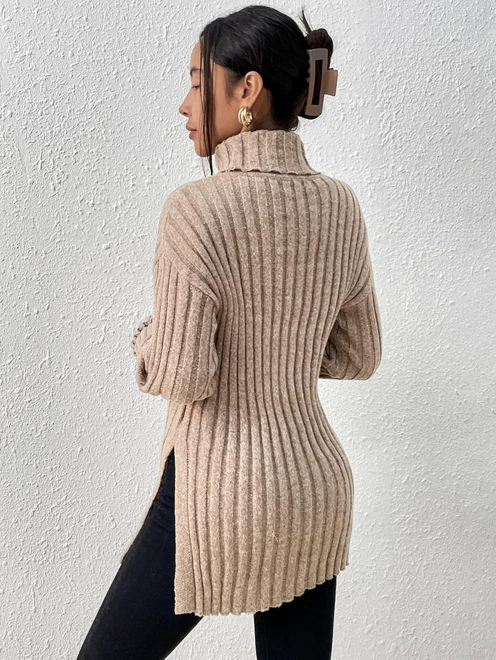 Textured Ribbed Sweater