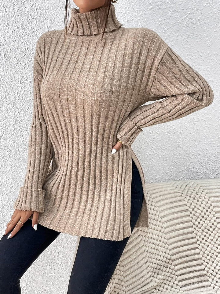 Textured Ribbed Sweater