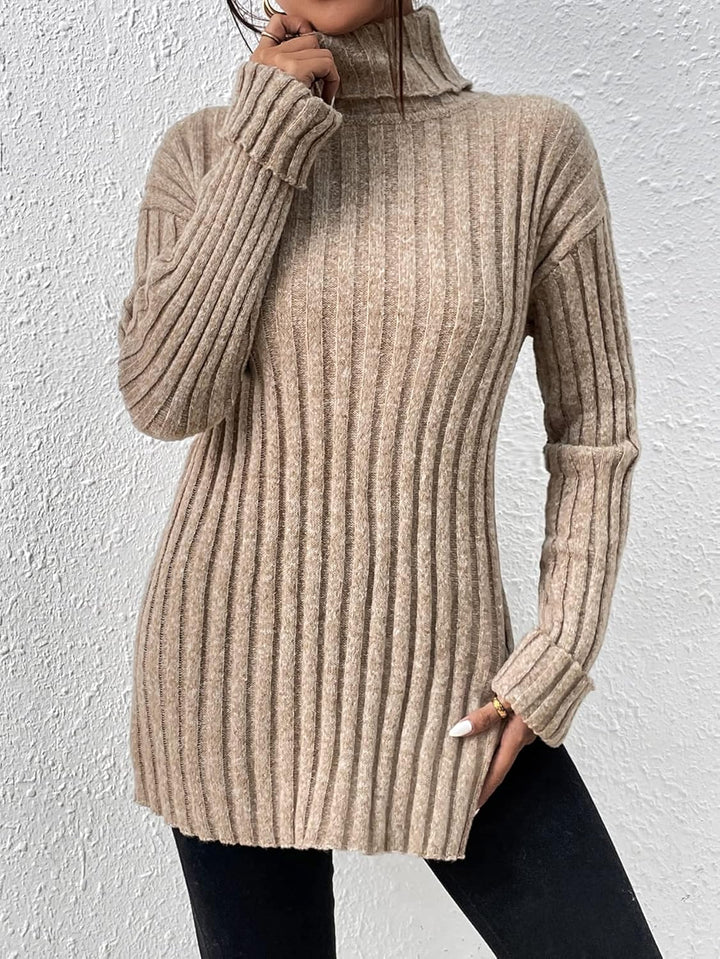 Textured Ribbed Sweater