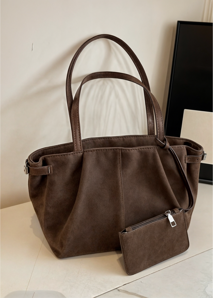 The Eloise Suede Tote