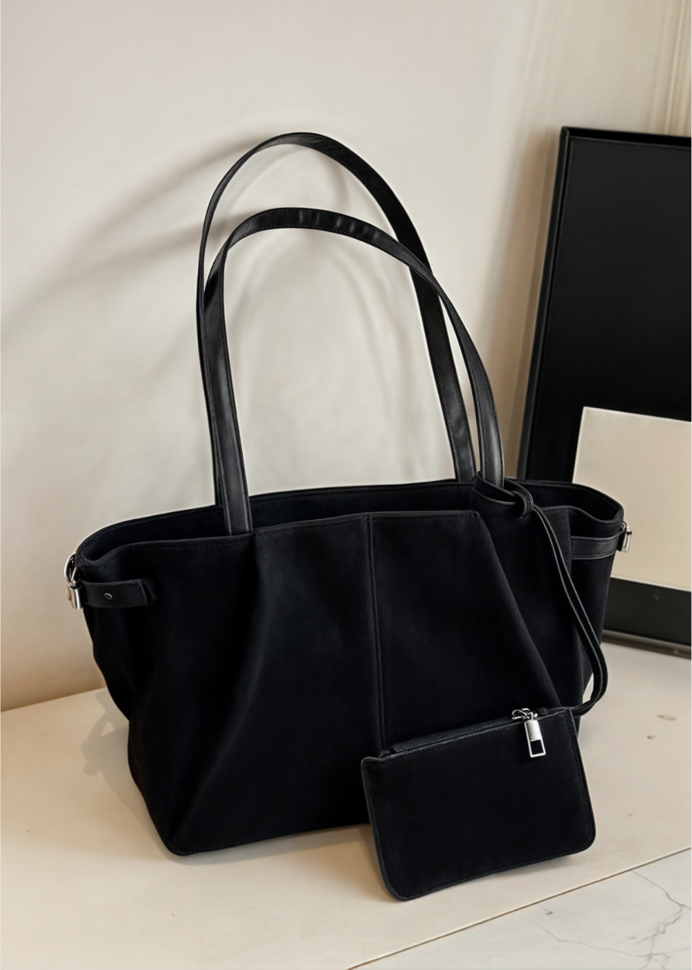 The Eloise Suede Tote