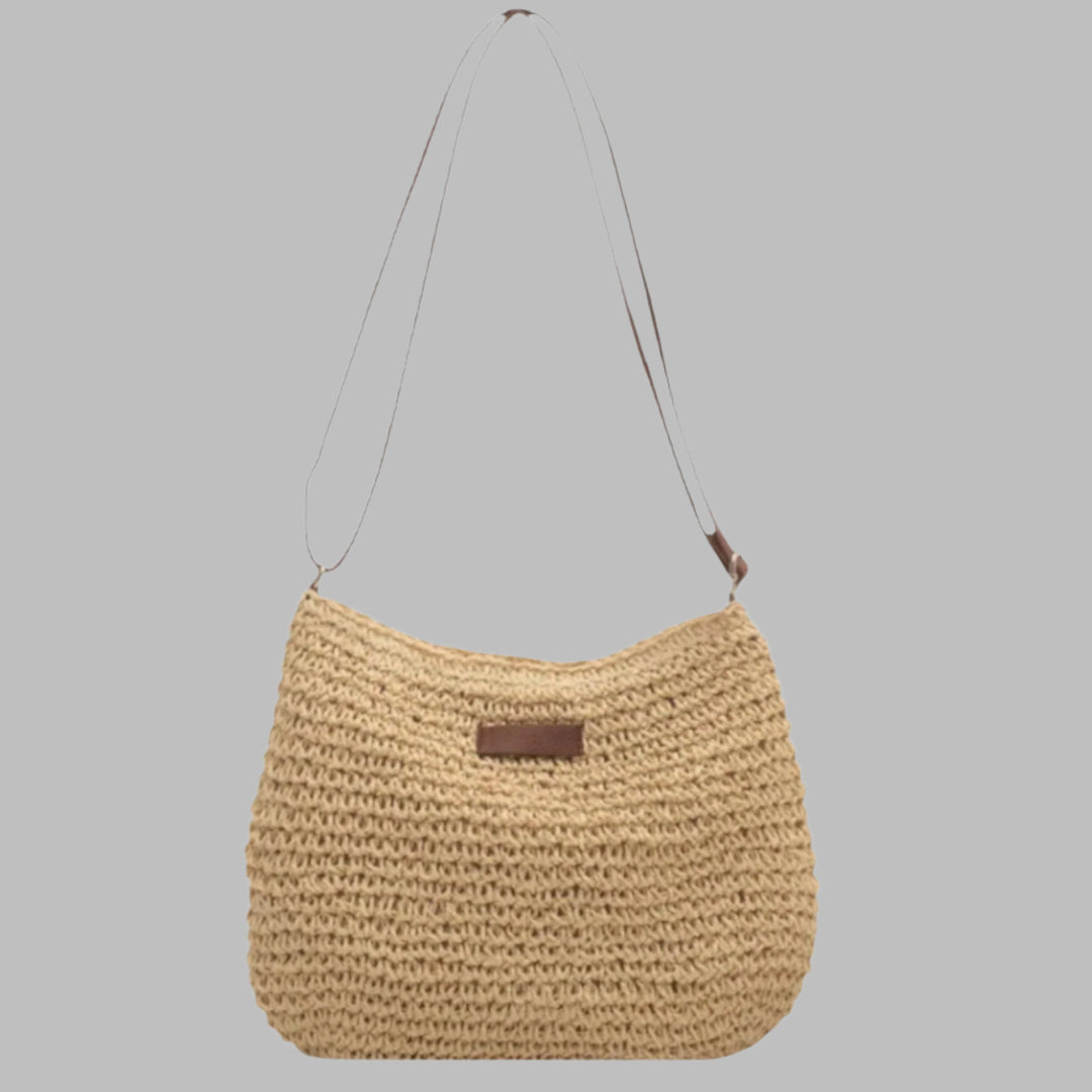 The Sienna Woven Shoulder Bag