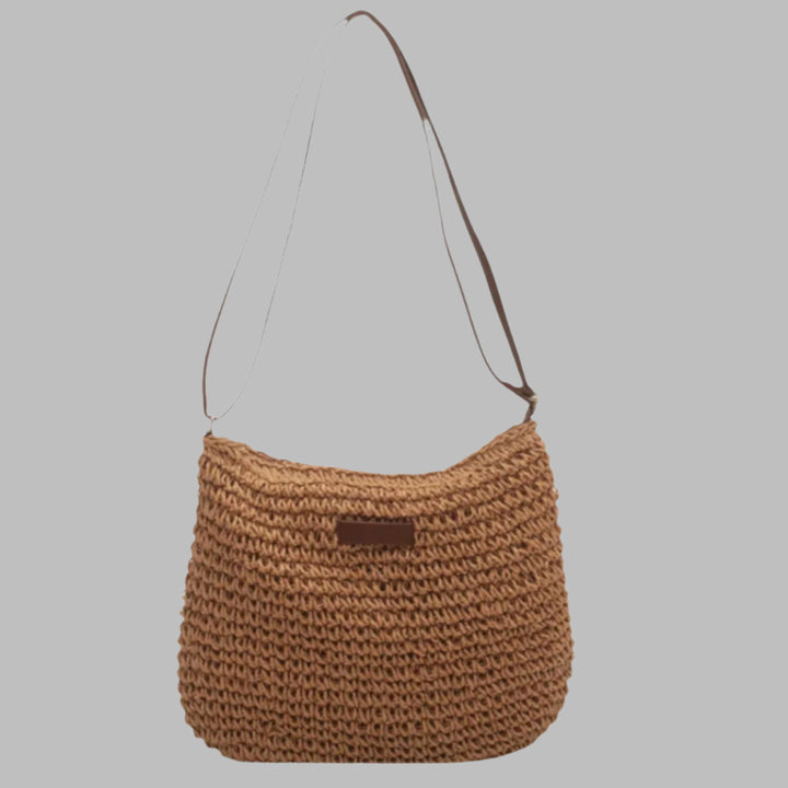 The Sienna Woven Shoulder Bag