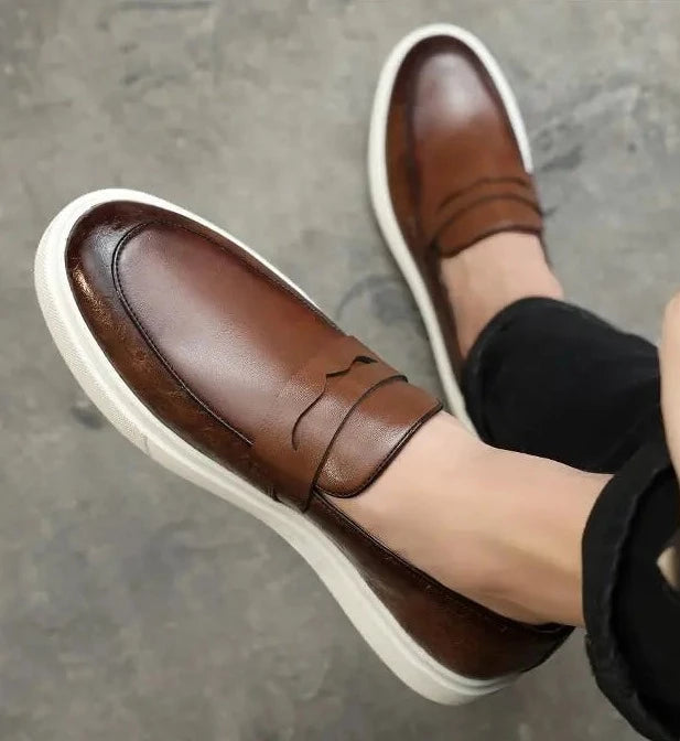 Classic Leather Penny Loafers