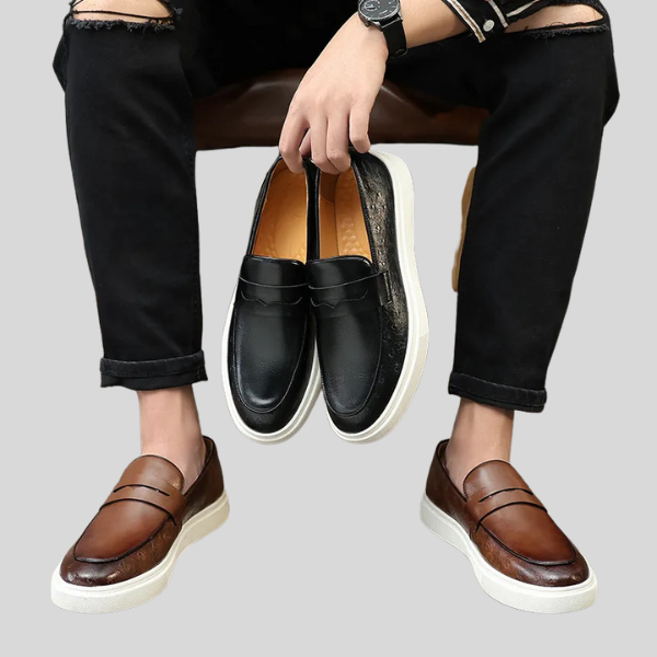 Classic Leather Penny Loafers