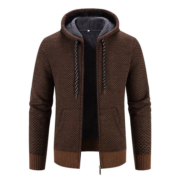 Hooded Knit Jacket