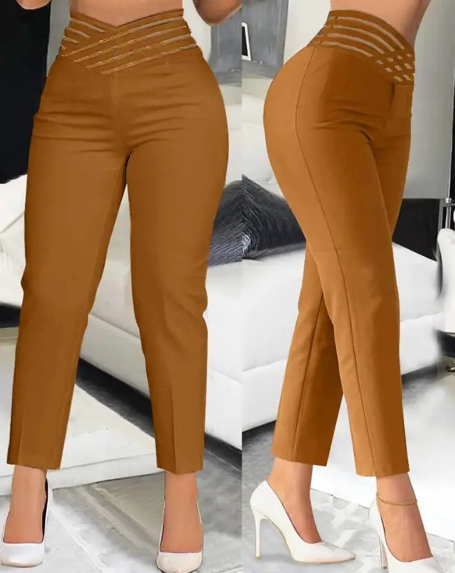 Elegant Cropped Trousers