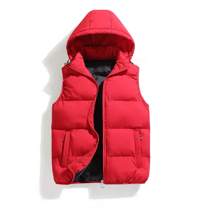 Hooded Comfort Puffer Vest