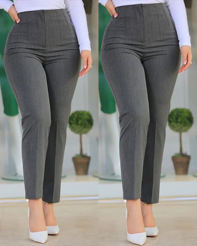 Elegant Cropped Trousers