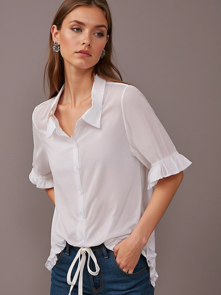 Ruffled Blouse