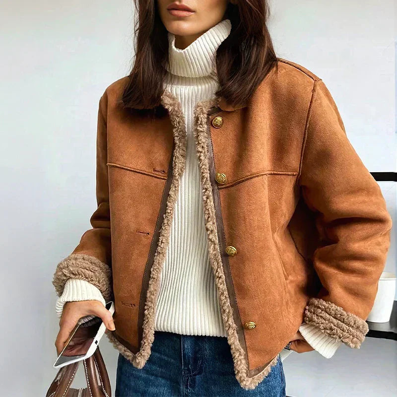 Faux Shearling Jacket