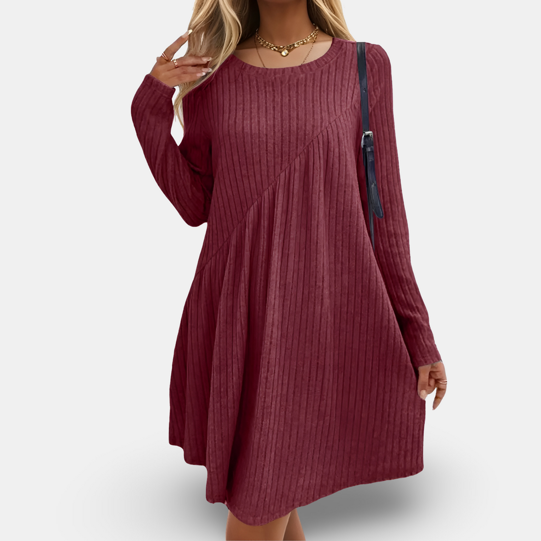 Ribbed Swing Dress