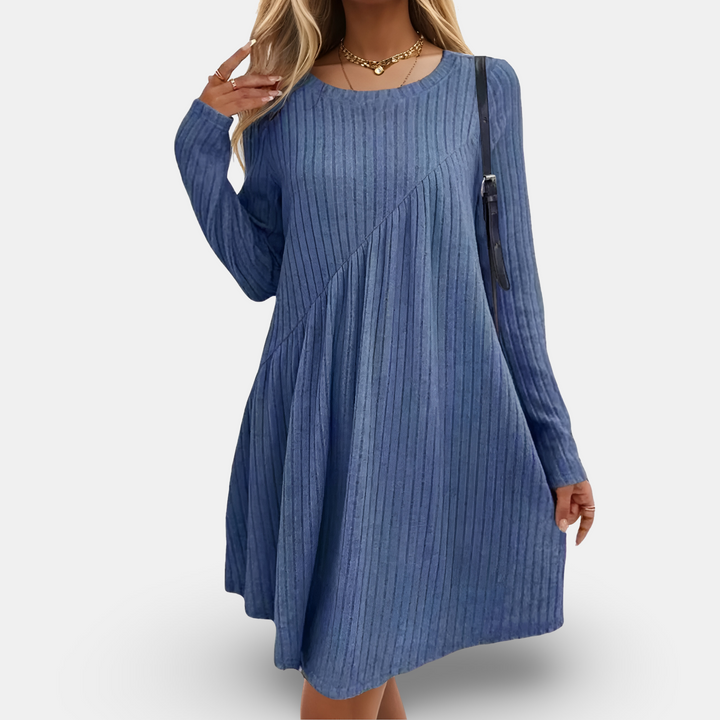 Ribbed Swing Dress