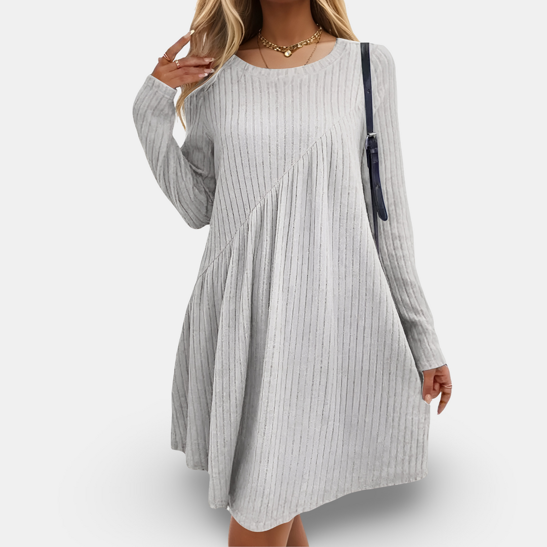 Ribbed Swing Dress