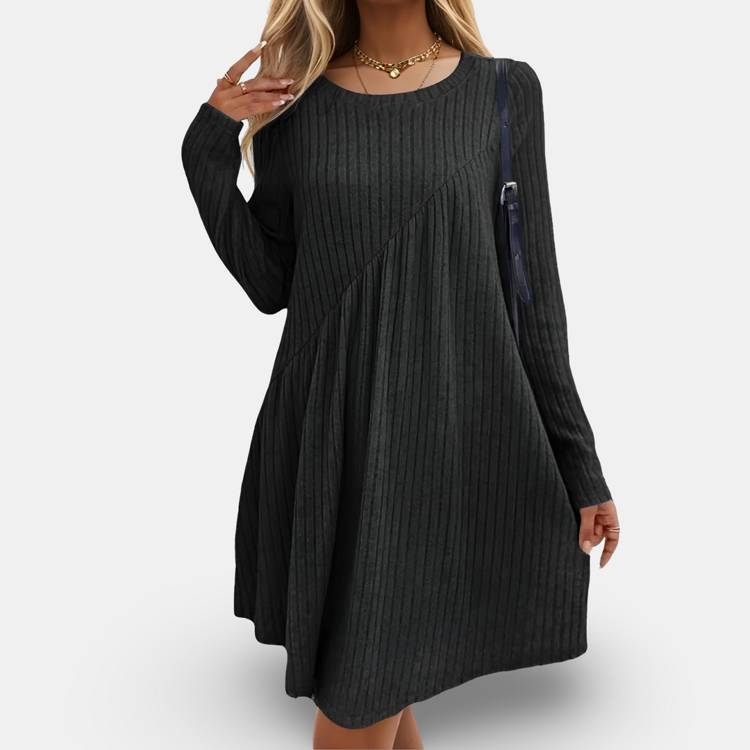 Ribbed Swing Dress